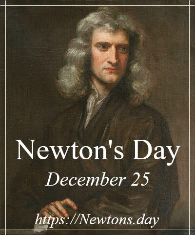 Sir Isaac Newton portrait